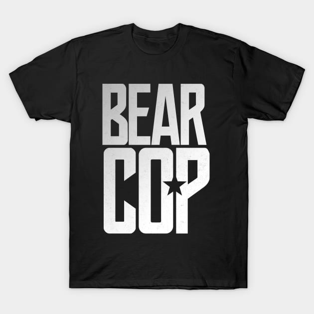 Bear Cop (JL) T-Shirt by Stephentc